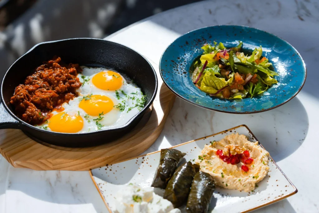 Persian Dishes at Le Flamant Rose Persian Restaurant at Dubai Creek Harbour