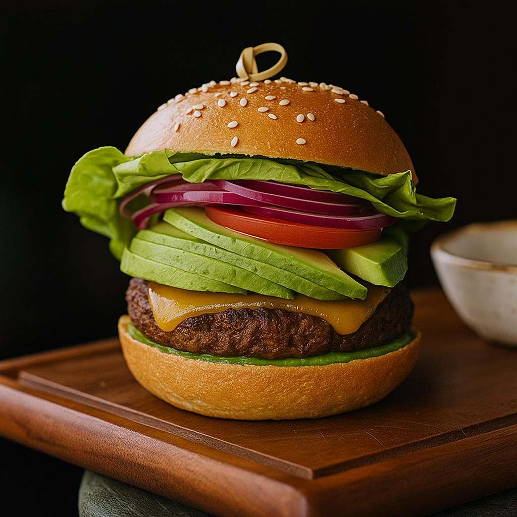 Best heahty burger in Dubai